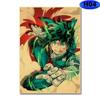 My Hero Academia Poster Retro Kraft Paper Anime Posters and Prints Art Painting Study Home Room Bar Decor Wall Sticker