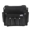 Black Interior Waist Pouch with Rotating Safety Cord Mounting Bracket (SKC2-7BK)