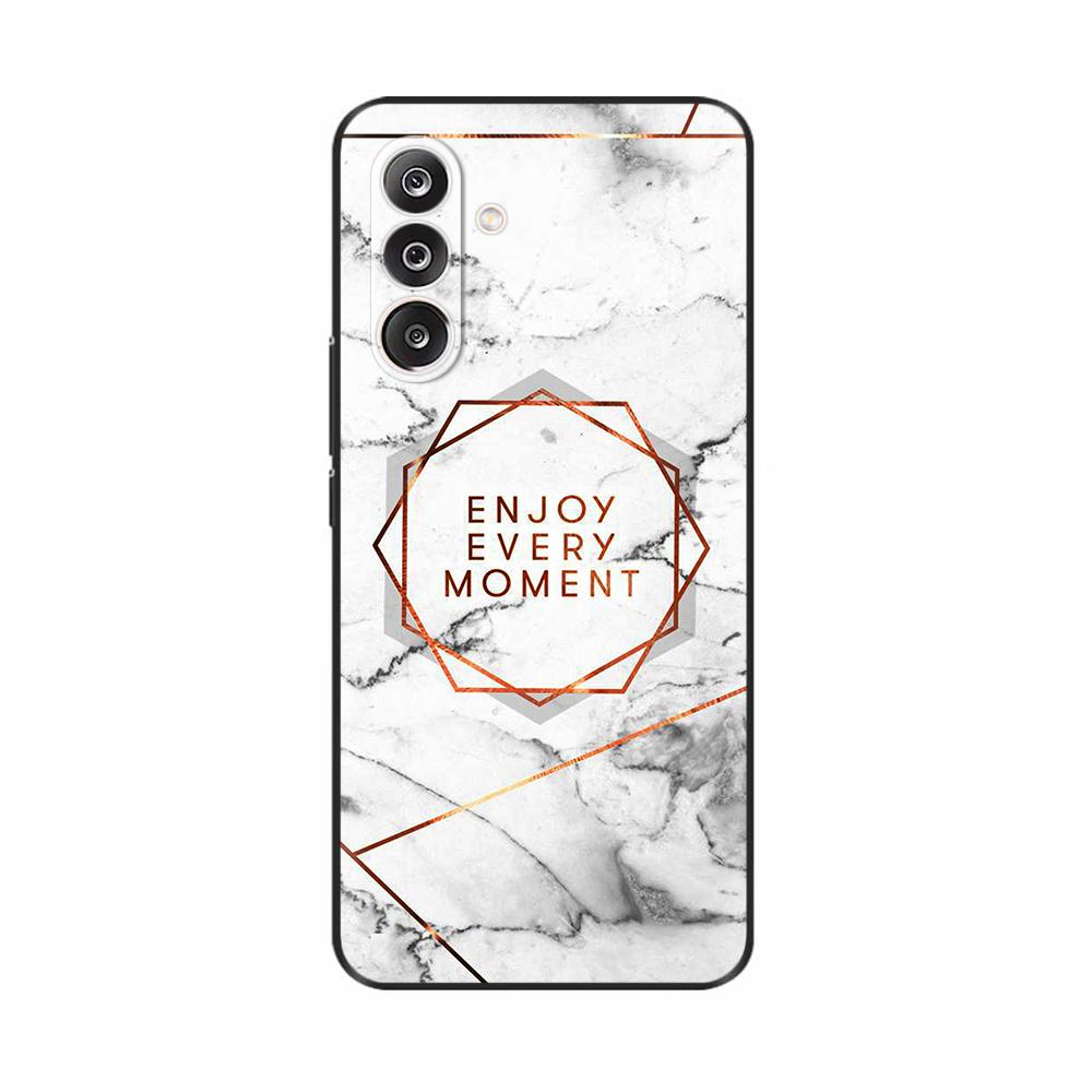 Чехол для Samsung M36 5G M366B Милые Цветы Кот Расписной Ударопрочный Силиконовый Задний Чехол Для Телефонов Samsung Galaxy M36 M35 M34