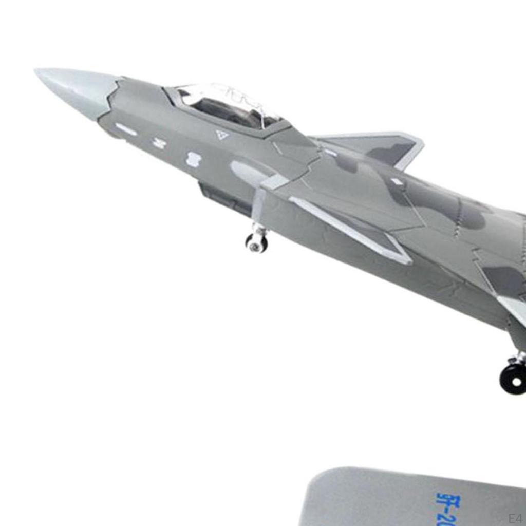 J20 Fighter Aircraft Model for Elegant Home Display