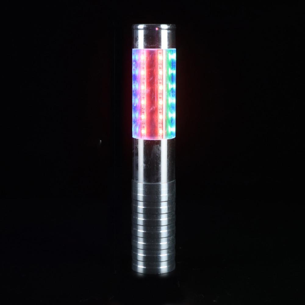 Party Decor Rechargeable Handheld Strobe Lights Light Flash Colorful LED Strobe Baton Gold Silver Flash Strobe Stick Club Bar