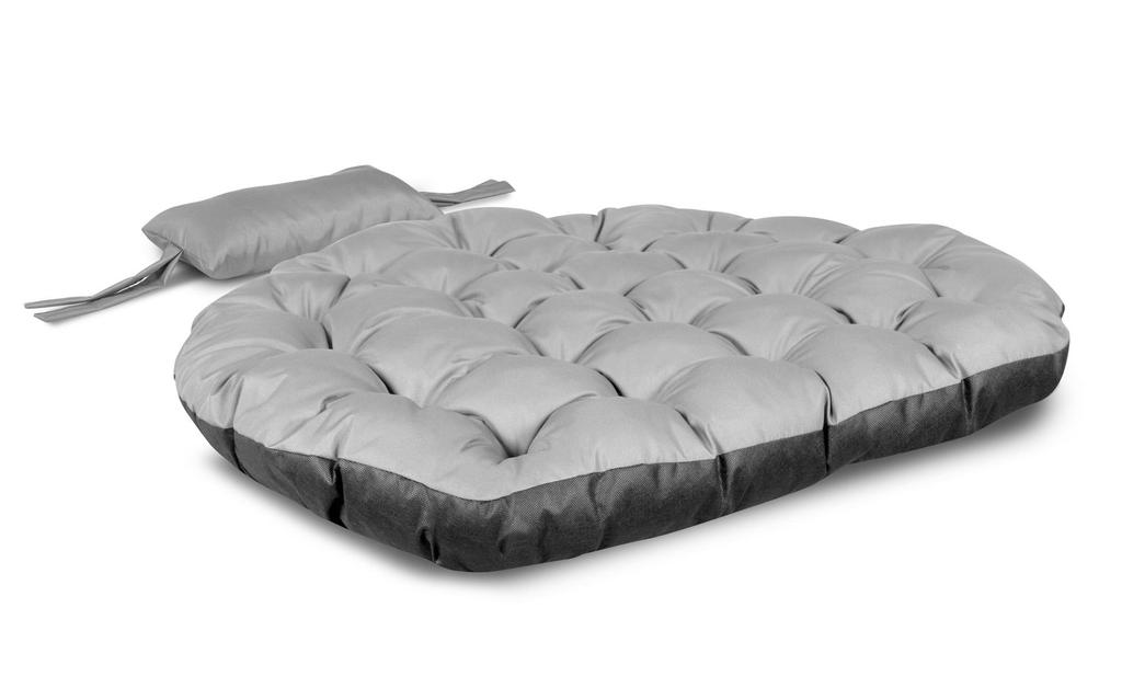 Садовая подушка 110 см для подвесного стула Stork Nest, водонепроницаемая, серая