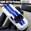 Shoom 1/64 RAM SRT10 Пикап Подшипник Колесо Сплав Автомобиль Литьевые Модели Игрушки Машинки Коллекция Подарки для Мальчиков