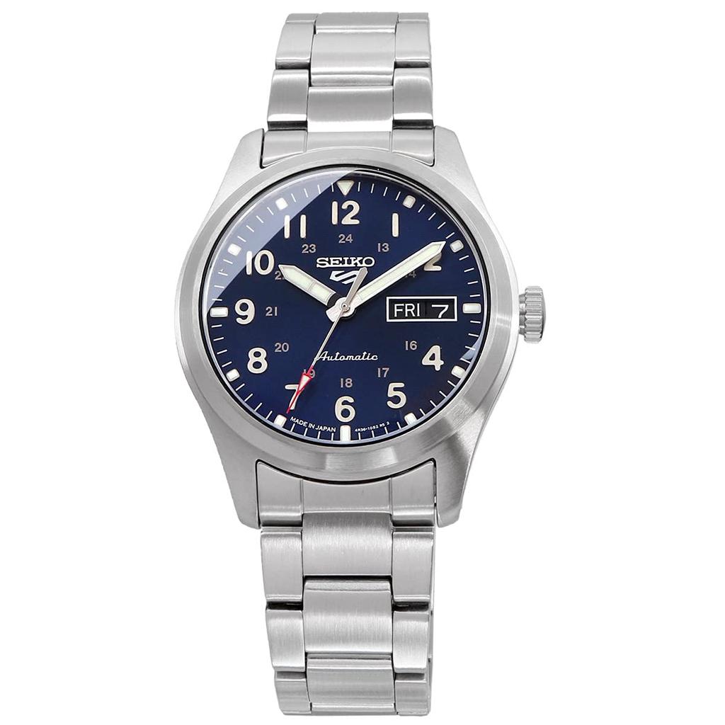 SEIKO 5 SPORTS Автоматические механические часы, Лимитированная серия, Мужские, Сделано в Японии, SRPG29, Синий