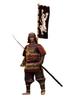 POPTOYS 1/6 Scale Figure: Ashigaru Trio, Part 1: Rikiashigaru EX044 Ashigaru, Iron Rust Saika Hachikabuto, Samurai
