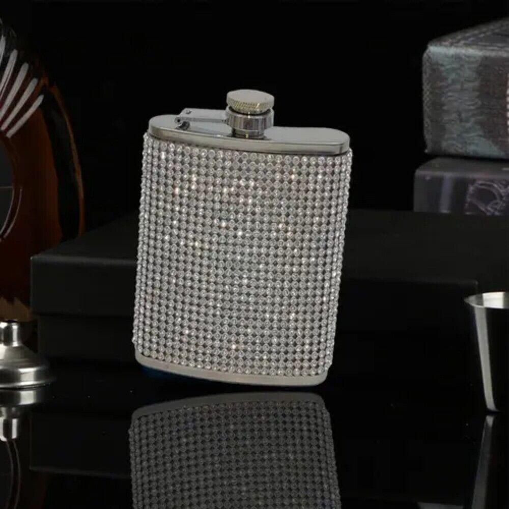 Leak-proof Wine Bottle Portable Alcohol Bottle Diamond Hip Flasks