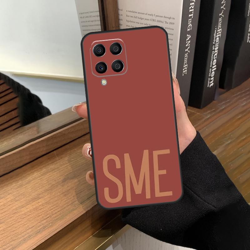 Персонализированный чехол Boho с инициалами для Samsung Galaxy M23 M33 M53 M13 M51 M11 M31s M30s M12 M32 M52 M20 M14 M34 M54