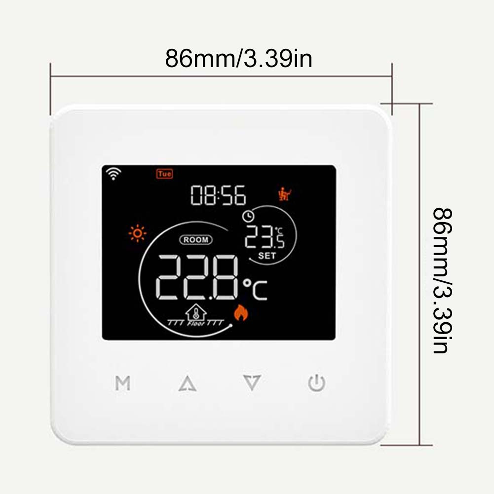Управление приложением термостата Wi-Fi, подходящее для домашнего контроллера температуры Alexa Google(гигабайт)