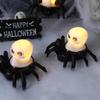 Candle Spider Light Skull LED Night Light Creative Halloween Lamp  Home