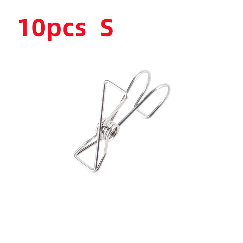 Многоцелевые прищепки из нержавеющей стали для полотенец в ванной комнате, прищепки для белья, носков, кухонный органайзер, крючок, прищепка для белья