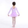 Детские танцевальные костюмы, балетное боди и юбка для девочек, комплект из двух предметов