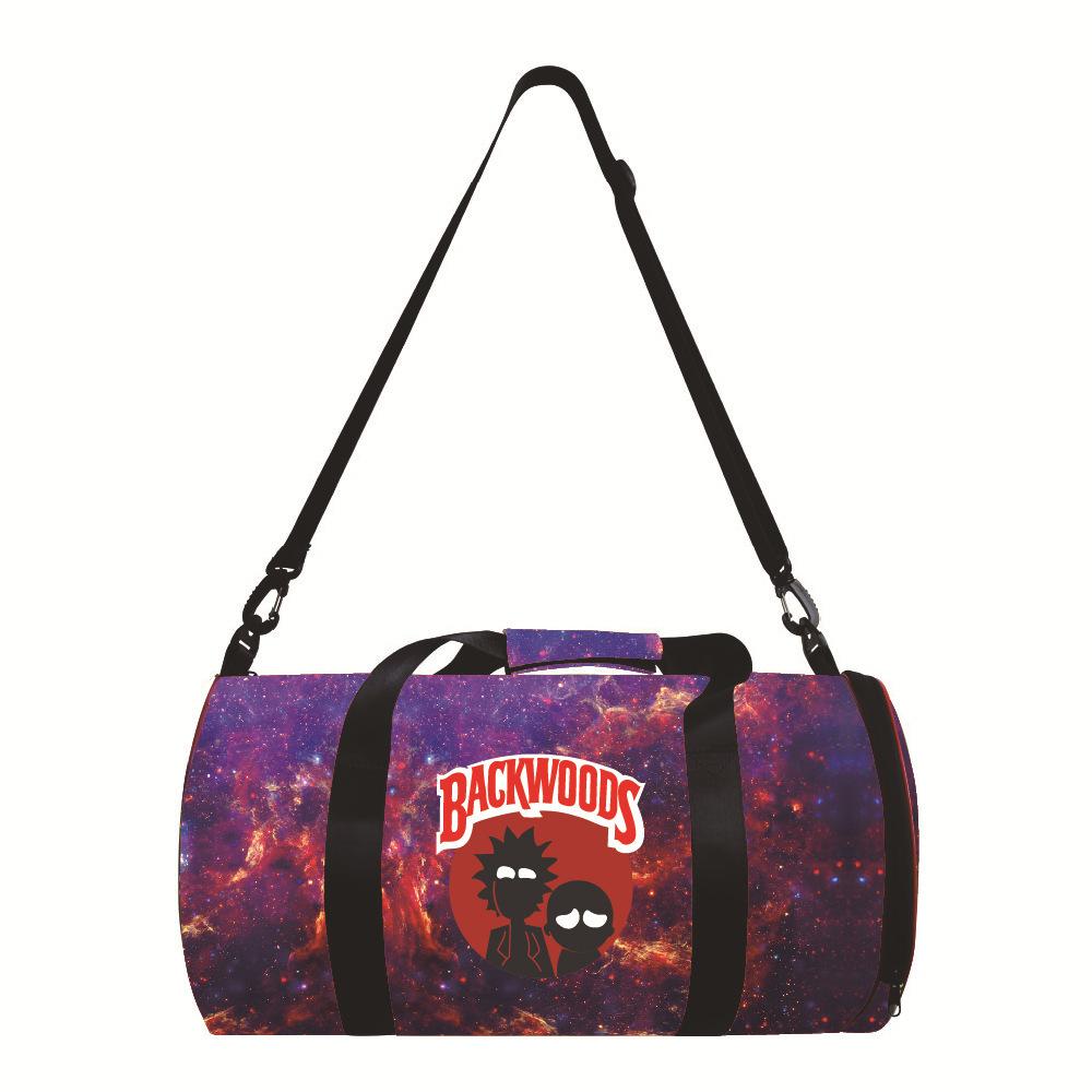 BACKWOOD sports bag men's and women's swimming fitness bag shoulder travel bag luggage bag yoga bag cylinder bag