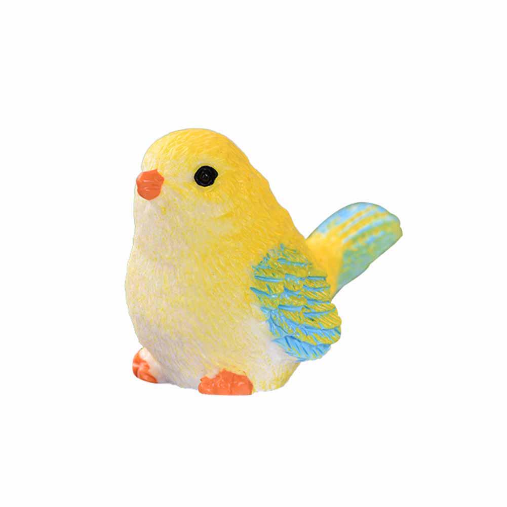 Bird Animal Mini Figurine Cute Simulation Model DIY Landscape Garden Ornament