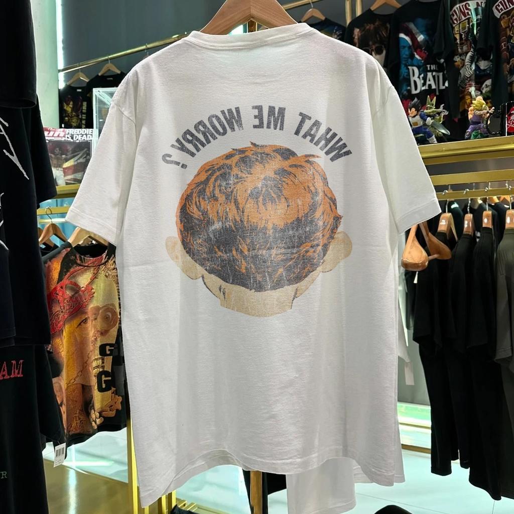 1992 What Me Worry? Alfred E. Neuman Washed T-Shirt White M