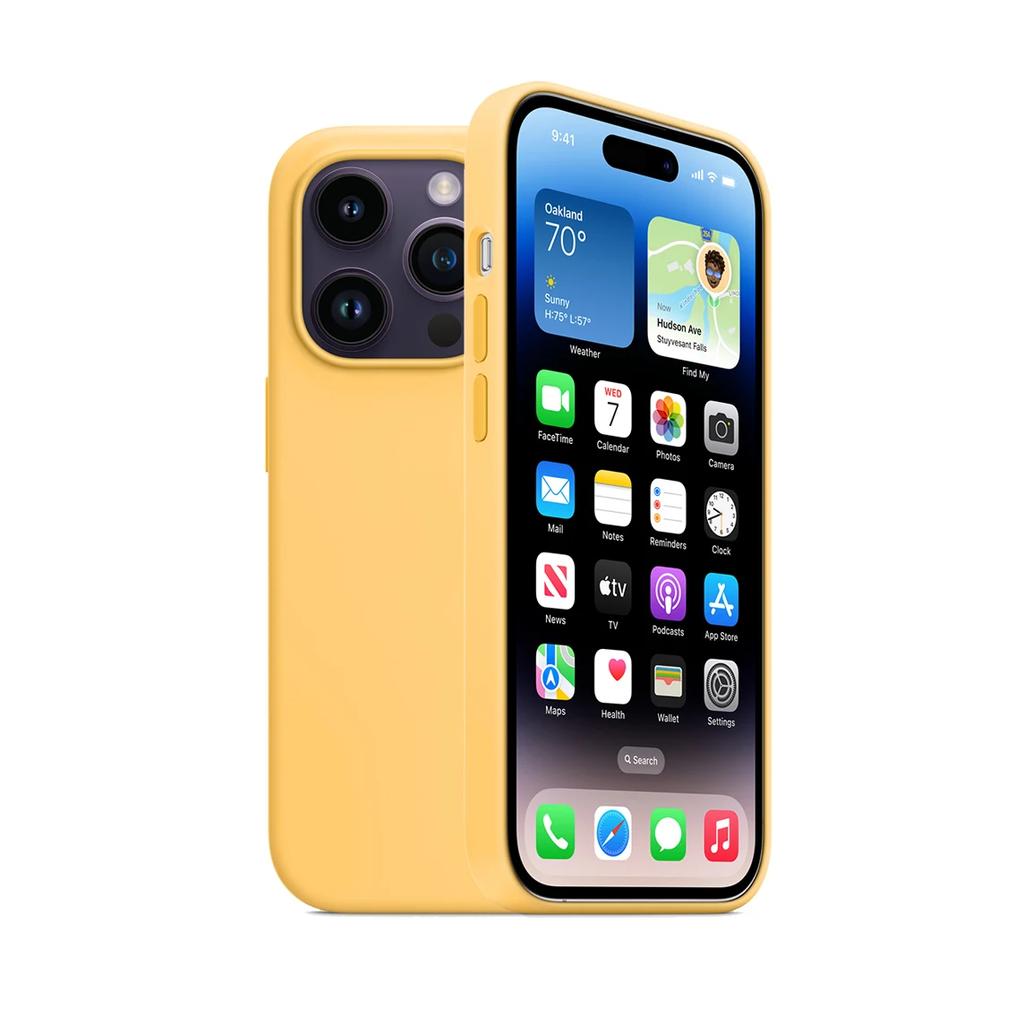 Оригинальный чехол для беспроводной зарядки iPhone 14 Pro Max Plus Apple Case Magsafe Liquid Silicone Case Magnetic Full Protect Cover