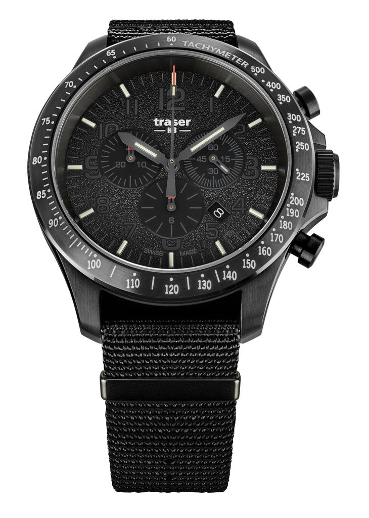 Часы-хронограф P67 Officer Pro Chrono 109465 Black [Tracer] Мужские
