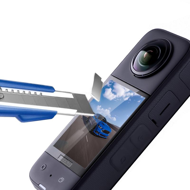 Защитная пленка для экрана изогнутая защитная мягкая пленка для Insta360 X4 силиконовый чехол крышка объектива для Insta 360 X4 аксессуары