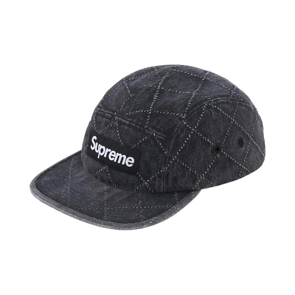 Supreme Punched Denim Camp Cap (Unisex) Baseball Caps SUP FW23 2320