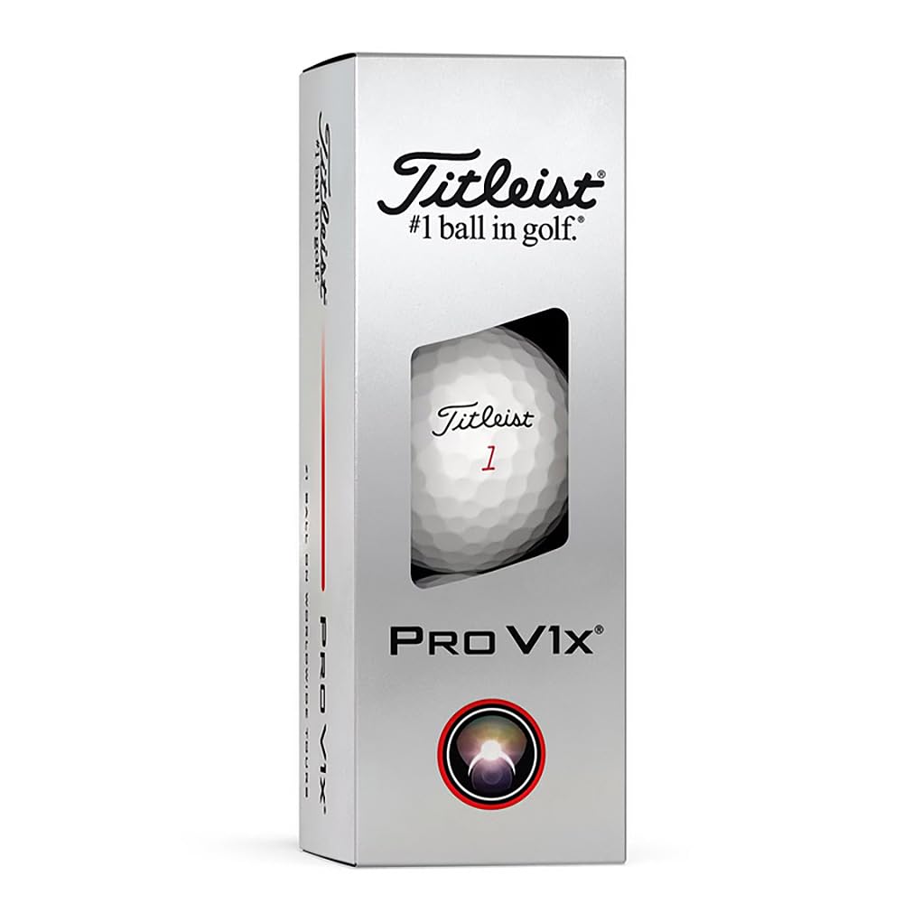 2025 Titleist Pro V1x Double Number (3 Sleeved Balls)