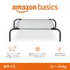 Amazon Basic Pet с 110 x 65 x Серая Кровать, Собака/Кошка, Сетка, Ножки, 19см, Средний,