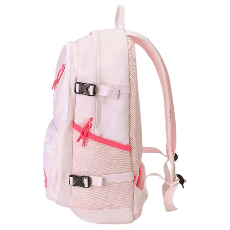 New Converse Straight Edge Polyester Backpack Unisex Pink UA5797-A9Y