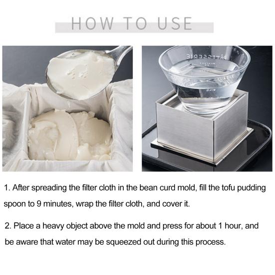 Практичным самодельным создателем тофу отполированная поверхность легкая для того чтобы очистить широкое применение