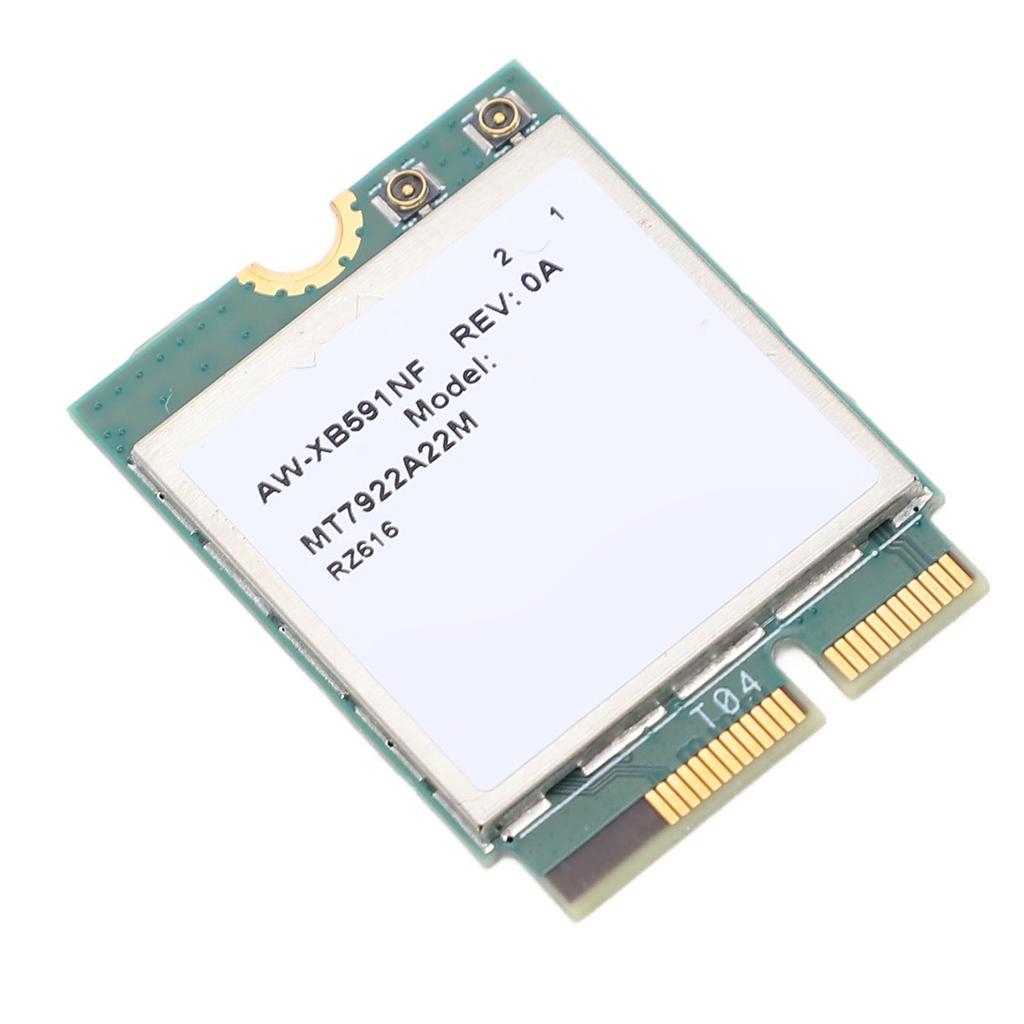 AW XB591NF RZ616 MT7922A22M Wireless Card M.2 WiFi 6E Bluetooth 5.2 Tri Band Wireless Module for Laptop 5374Mbps for 4