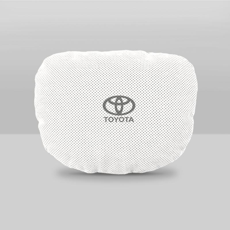 Замшевая подушка для поясницы на подголовник Toyota - Camry, Highlander, Avalon, RAV4, Wildlander