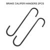 Automotive Brake Caliper Hooks with Rubber Tips 2PCS Brake Caliper Hangers Excellent Brake Caliper
