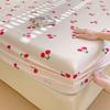2025 New Cherry Fitted Sheet Skin-friendly Aloe Vera Cotton Washed Cotton Bed Sheet For Girls