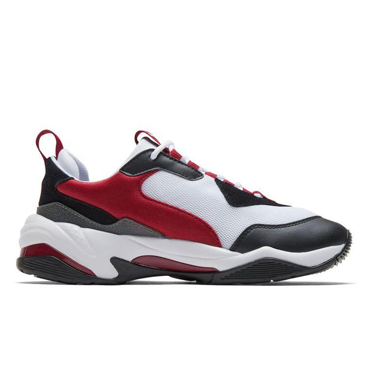 Puma Кроссовки унисекс Thunder Fashion 2.0 White Rhubarb Черный 370376-06