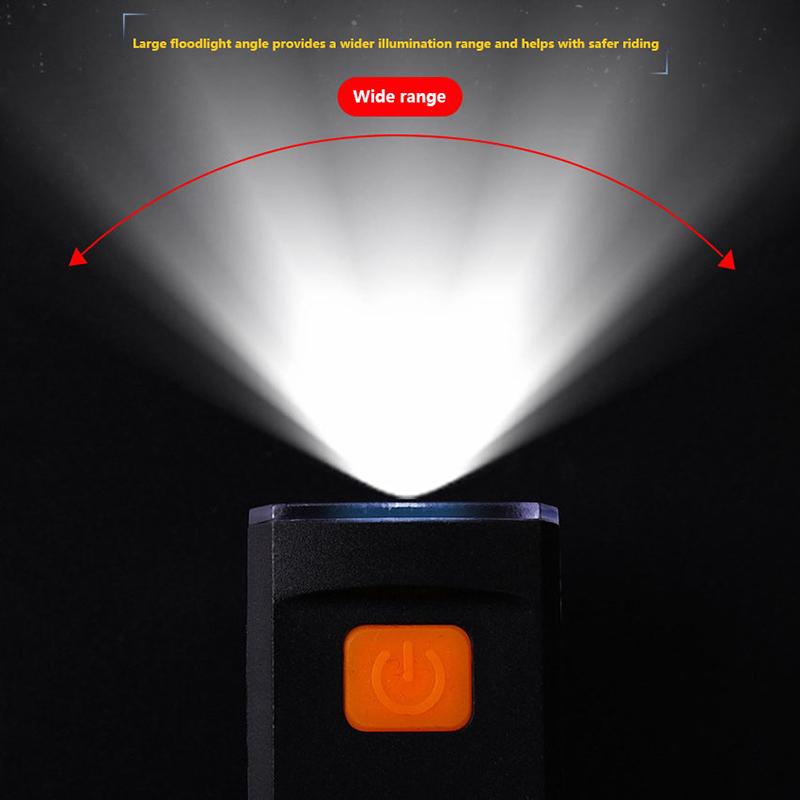 Яркий светодиодный передний фонарь для велосипеда с USB-перезаряжаемым креплением для горного велосипеда, велосипедный фонарь, фонарик для велосипедного скутера