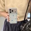 Чехол со блестками и синей морской звездой для iPhone 17 / 16 Pro Max / 15 / 14