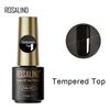 ROSALIND Tempered Top Coat Gel Nail Polish Soak Off UV Nail Base Top Coat Gel Polish For Protect Nails