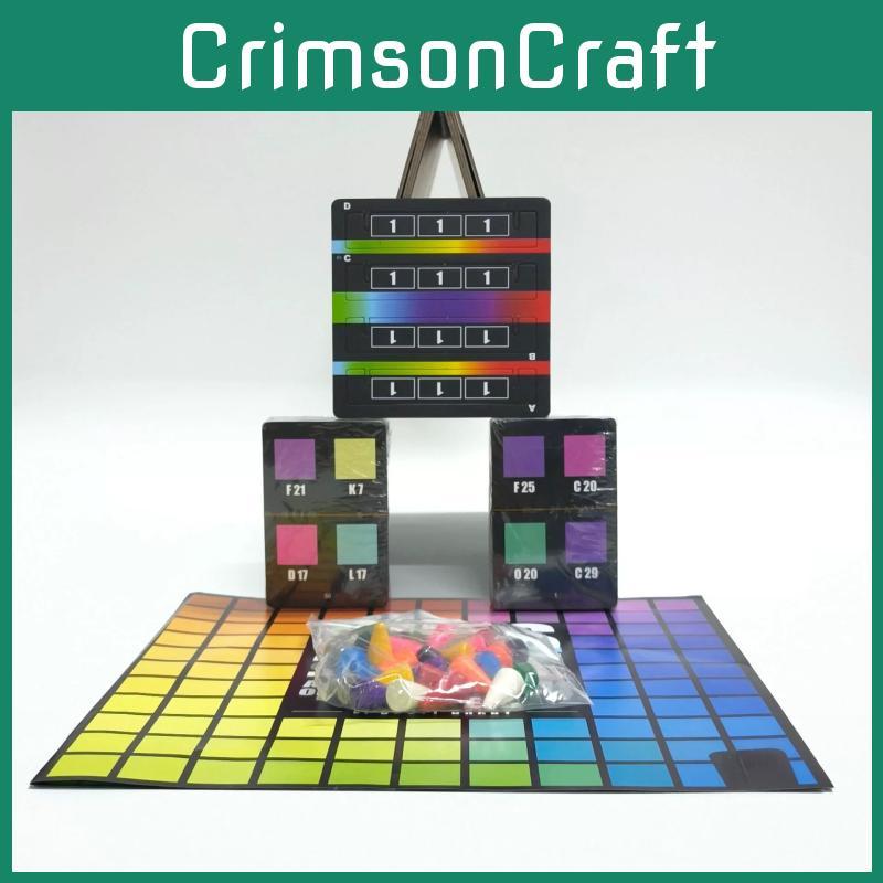 Подсказки Оттенки И Игра в Угадайку Цветов Настольная Игра Игрушки Подарок Образовательный