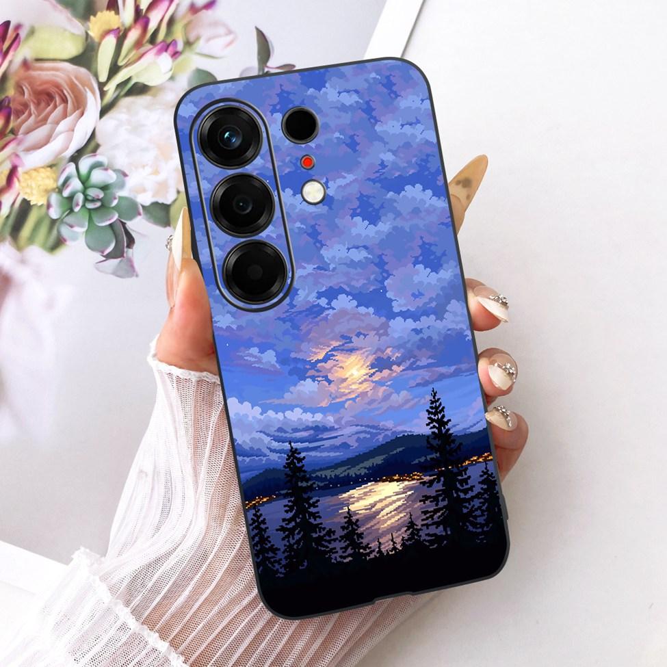 Чехол для Tecno CN5 Чехол для Tecno Camon 50 4G Модный Бабочка Милый Кот Крутой Расписной Мягкий Чехол для Телефона Для Techno Camon50 4G