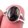 Natural Pietersite Gemstone Handmade 925 Solid Sterling Silver Ring Size 7 L3i78
