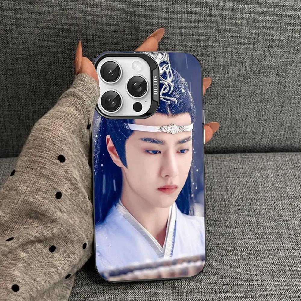 ChenQingLing Неукротимый Ван Ибо Сяо Чжань Чехол для телефона для iPhone 16 15 14 13 12 11 Pro Max X XR 8Матовый Ударопрочный Задний чехол