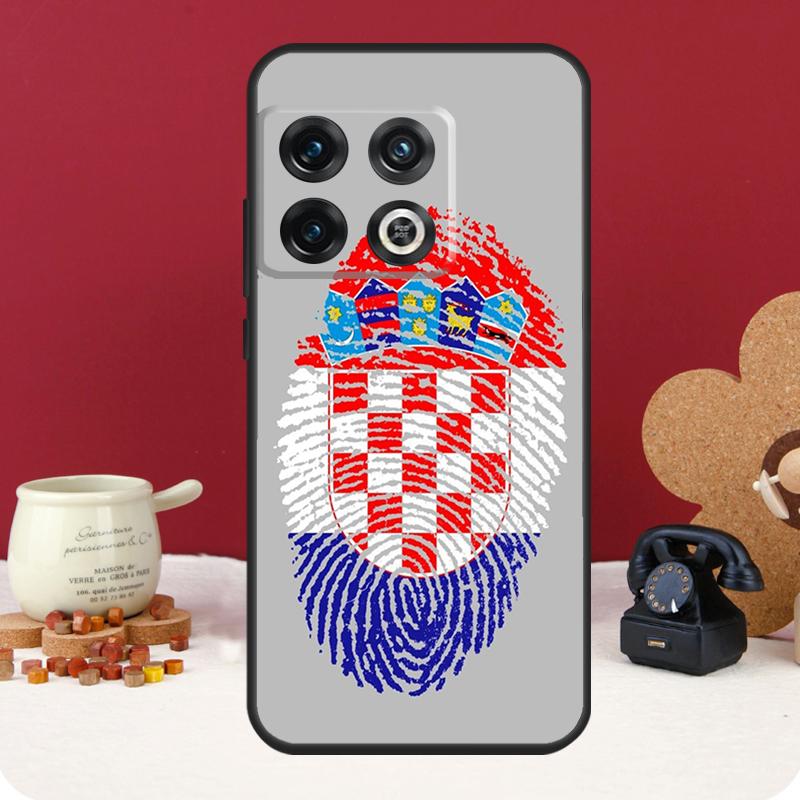 Croatia flag Cover For OnePlus Nord 4 CE 3 2 Lite N30 N20 N10 OnePlus 10T 8T 13R 12R 13 12 11 10 Pro Case