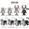 MOC Medieval Templar War Horse Teutonic Knight G0128 Human Arms Building Block Toy