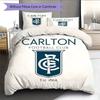 Blues Spirit Bedding Quilt Set Quilt Cover Pillowcase Home Decoration Birthday Gift (1 * duvet cover + 2 * pillowcase, without core)