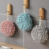 Chenille Quick-Dry Hand Towel Ball – Absorbent, Multifunctional, and Hanging for Kitchen Cleaning