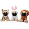 Stuffed Animals Pug Dog Plush Toys Rabbit Elephant Bulldog Dogs Plush Stuffed Sharpei Dog  Birthday
