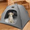 Tent Shape Cat Beds Removable Convenient Storage Pet Bed Portable Outdoor Travel Sunshade Cat and Dog Tent Pet Essentials