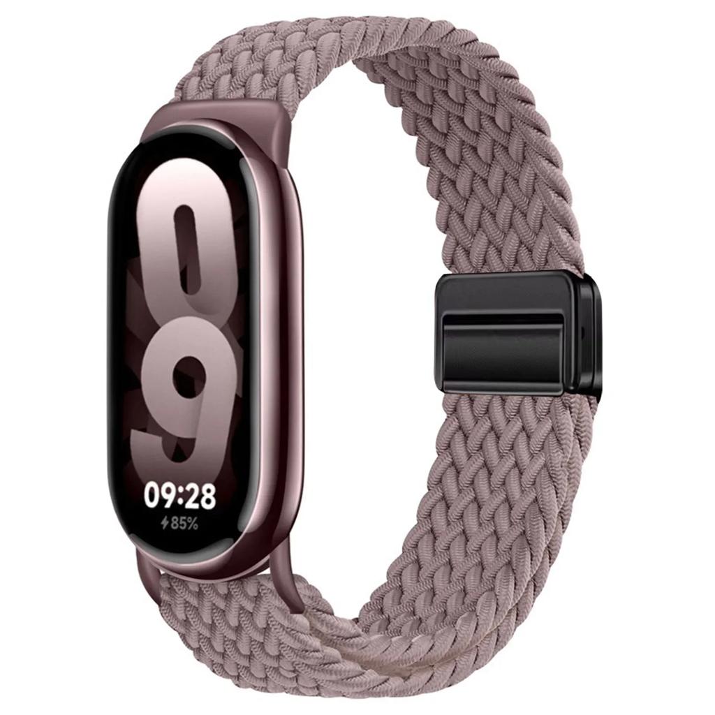 Нейлоновый ремешок Solo Loop для умных часов Xiaomi Mi Band 9/10 Сменный дышащий браслет для Xiaomi Band 8/9 Спортивный ремешок Correa