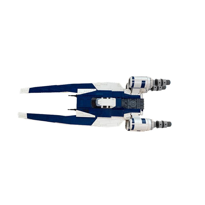 Buildmoc Space Wars U-wing Fighters Spaceship MOC Set Building Blocks Kits Toys for Children Kids Gifts Toy 1796PCS Bricks