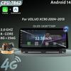 Автомобильное радио Carplay панель Мультимедиа 4G GPS BT Android 14 Навигация Автомобильные стереосистемы для VOLVO XC90 2004-2013 12,3-дюймовый экран Стерео