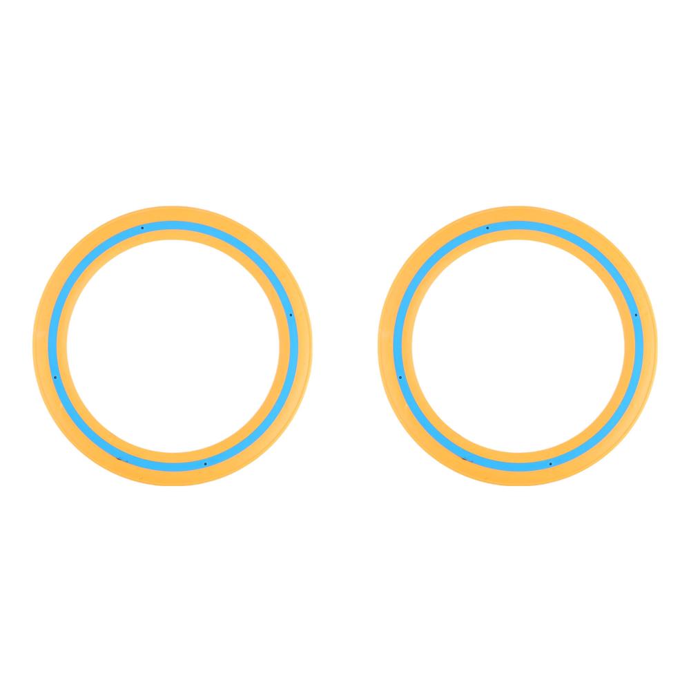 2-4PCS 25cm Flying Disc Portable Sports Play Discs Versatile Throwing Catching Disc Outdoor Flying Disc Toy for Beach Backyard