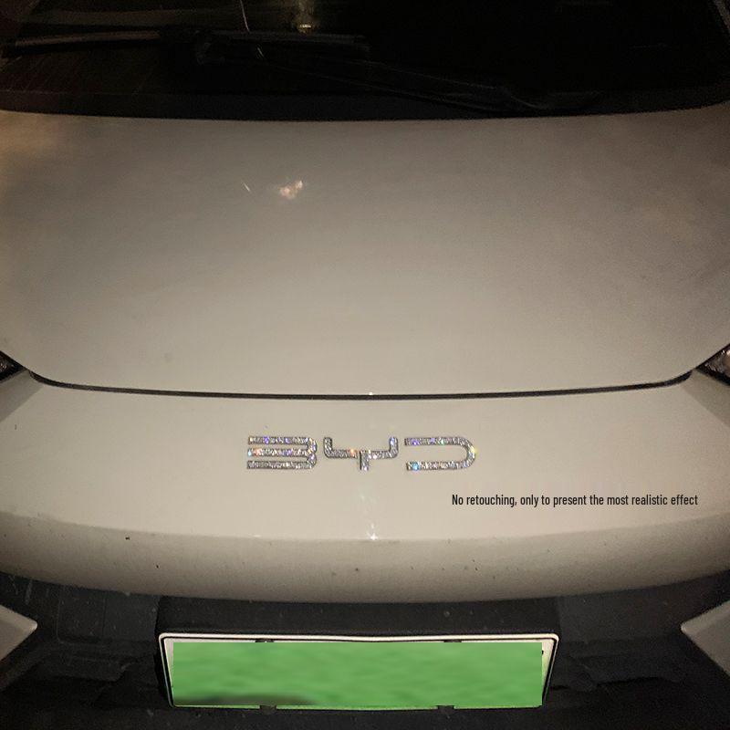 BYD Qin Yuan Dolphin Seal Знак Разрушитель Страйкер Стразы Наклейка на Автомобиль