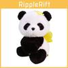 Plush Panda Toy With Soft Polyester Filling For Kids Birthday Gift